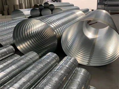 武漢螺旋風管加（jiā）工廠為什麽要選鍍鋅螺旋風管？