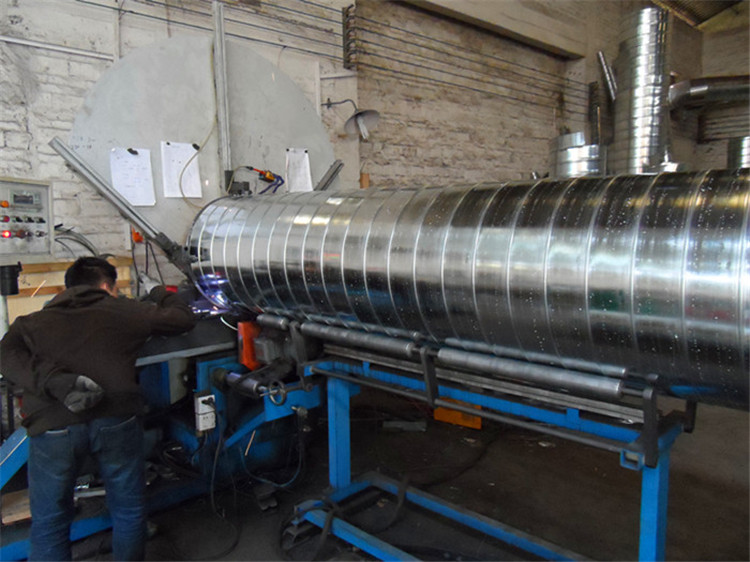 武漢螺旋管道加工廠（chǎng）解析螺旋風管生產工藝